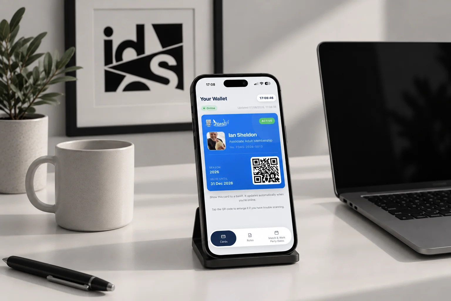 Digital Membership System Web Development