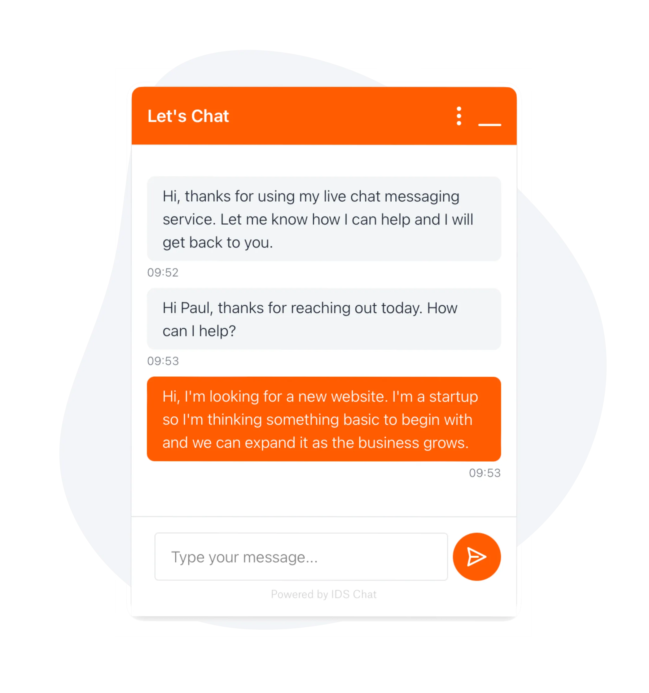 Live Chat for your Website Design